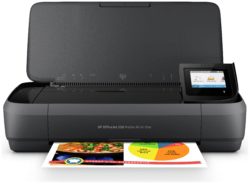 HP OfficeJet 250 All-in-One Mobile Printer.